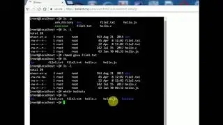 Basic UNIX Commands | BC in UNIX | Binary Calculator |  File Handling in UNIX