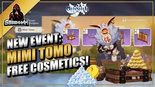 Mimi Tomo! New Genshin Impact Event! Free teapot cosmetics!
