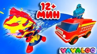 Пазл “Строим дом” + СБОРНИК Vavaloo Детские Песни