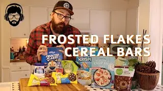 Frosted Flakes Cereal Bar Treats - Rice Krispies Treats Alternatives