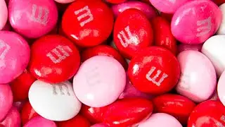 ASMR Valentine M&Ms & Fun Dip Candy Mixing with Pop its