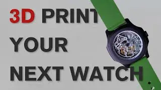 I Built a SKELETON WATCH with 3D Printed Parts