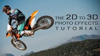 How to make 2D to 3D Photo Effects | Photoshop After Effects Tutorial
