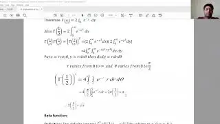 6  Evaluation of improper integral using Beta and Gamma functions Module I
