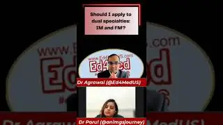 One Specialty or Two? What are the Harms of Applying to Multiple Specialties for Residency?