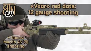 How do Vzor-3 and Vzor-5 red dots hold recoil from 12 gauge - Theory and practice