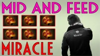 Miracle Feed Huskar ! Real or Not? - When 9K MMR Solo Mid with No Support