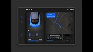 Daily UI Challenge 034: Car Interface