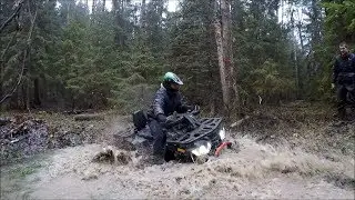 Квадроцикл AVANTIS Hunter 200 New - Водные процедуры
