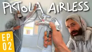 💨 NON ho MAI IMBIANCATO CASA cosi VELOCEMENTE | Ristrutturazione Appartamento EP02