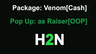 [ENG] Pop UP As Raiser [OOP]. Package: Venom [Cash]. Hand2Note
