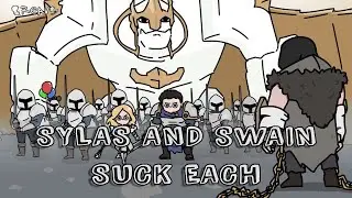 Sylas and Swain suck each other off for two minutes straight
