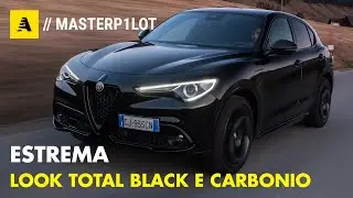 Alfa Romeo Stelvio ESTREMA | Total BLACK e CARBONIO per diesel e benzina 