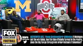 Does the Big Ten go through Ann Arbor instead of Columbus after Michigan’s win over Ohio State?