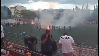 Επεισόδια μετά το ΠΑΟ Ρουφ-Μακεδονικός για τα μπαράζ Γ' Εθνικής