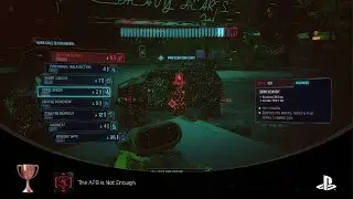 Cyberpunk 2077 The APB is Not Enough Trophy