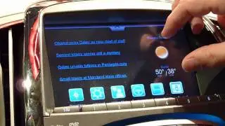 OnStar Skype and Internet LTE concept in a Buick Lacrosse