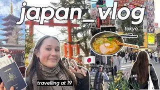 travelling to japan at 19 🇯🇵 ✈️ (a week in tokyo, exploring the city, mt.fuji, shopping, food) VLOG