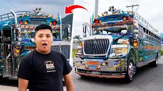 LOS ESCAPES DE TRÁILER FRONTALES EN LOS BUSES GUATEMALTECOS