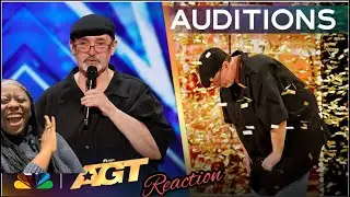 Richard Goodall Receives The GOLDEN BUZZER for “Don’t Stop Believing | Auditions | AGT 2024 Reaction