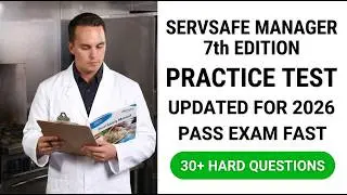 ServSafe Manager 7th Edition Practice Test Updated for 2026  Pass Exam Fast
