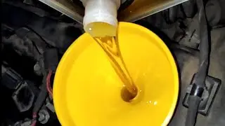 Замена масла в двигателе Hyundai Sonata YF  Kia Optima K5 engine oil change