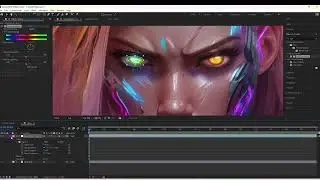 Let's Create a Color-changing eye in After Effects