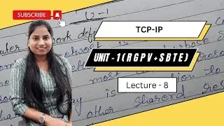 RGPV | TCP-IP explaned in hindi lec-8 #education #computernetwork #rgpv #notes #sbte_exam