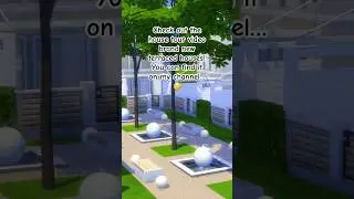The Sims4 Terraced houses 