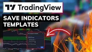 How To Save Indicators Template In Tradingview Tutorial
