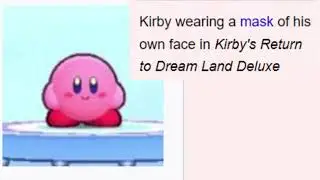 A Mask Of My Own Face - Kirby (ai cover)