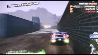 Burnout Paradise - 2161 Degrees Flatspin In The Airfield (HD)