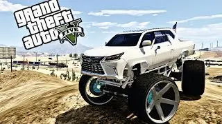 GTA 5 Mods : Lexus LX 570 (КРАФТ МОНСТРА В ГТА 5)