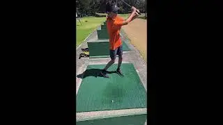 Hitting golf balls SUPER SLO MO Compilation at Wailua Golf Course #tvvc #golf #drivingrange