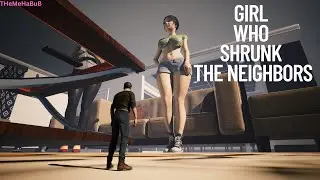 Girl Who Shrunk the Neighbors Gameplay Walkthrough | No Commentary