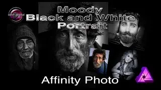 Creating a Moody Black and White Portrait Affinity Photo
