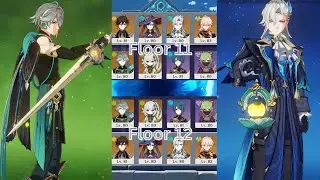 4.1 Spiral Abyss (C0 Alhaitham Hyperbloom and C0 Neuvillette Hyper) 36 Stars