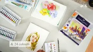 🎨🌟 Saatnya #UnleashYourCreativity bareng Watercolours Creative Studio dari Faber-Castell! 🌟🎨