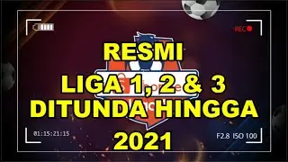 PSSI RESMI TUNDA LIGA 1 2020 HINGGA 2021 !! Semua Kompetisi Liga 1,2 & 3 Ditunda Hingga Tahun Depan