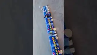 Make A Largest Steam Train With Pepsi Cans 🚂 Cars At Home 🚂 DIY