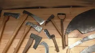 Japanese woodworking tools about which the story will be ... later