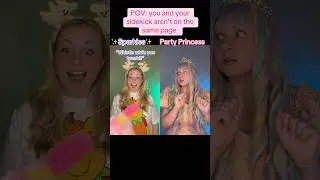 (whistle while you twerk) POV: you and your sidekick aren’t on the same page 