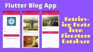 19. Retrieving Posts from Firestore Database