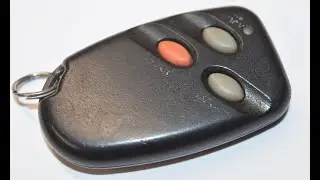 Mitsubishi 3000GT / Eclipse Key Fob Battery Replacement - EASY DIY