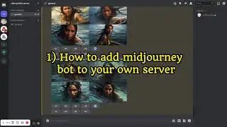Midjourney Tutorial: Adding Server, Creating & Uploading Images