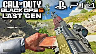 Call of Duty Black Ops 6 Last Gen PS4 Gameplay