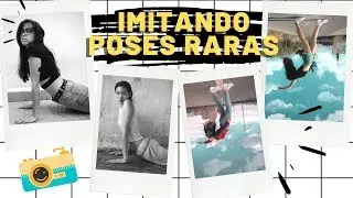 IMITANDO POSES RARAS de FOTOGRAFÍA 🔥📷 | R al Cuadrado