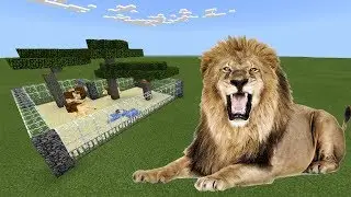 MCPE: How To Make a Lion Farm