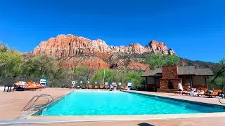 Best Hotel With Stunning View In Springdale Zion National Park, UTAH 🍂