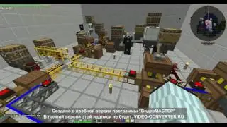 Индустриальный Minecraft (RedServer) - краткий обзор базы.